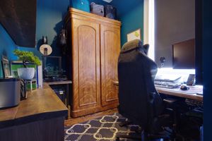 Bedroom Two (Currently Office)- click for photo gallery